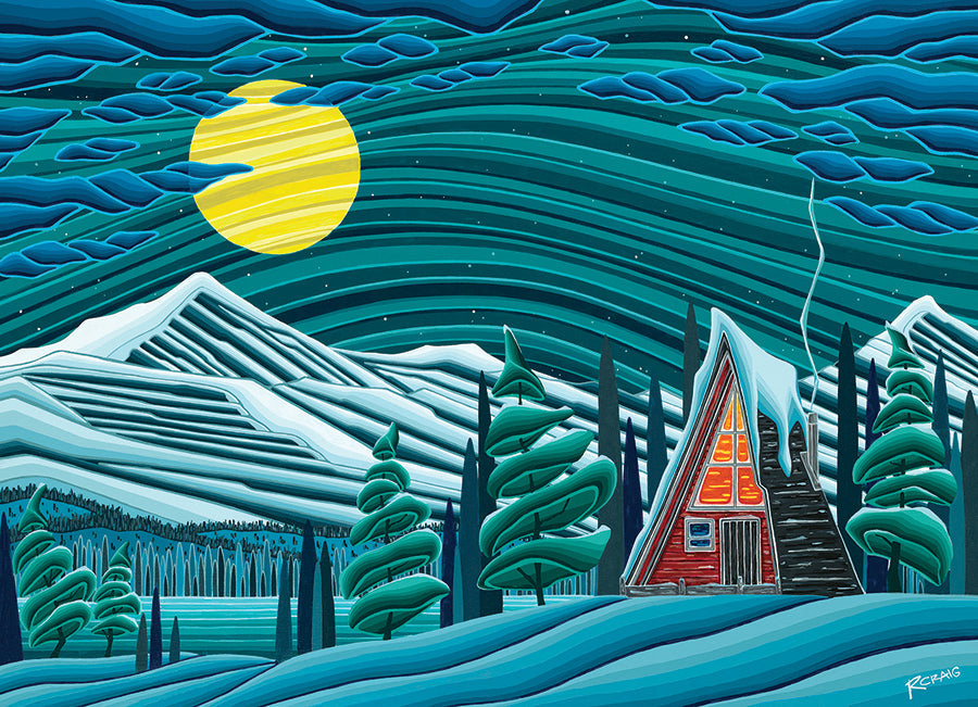 Winter Tranquility 1000 Piece Jigsaw Puzzle by Cobble Hill