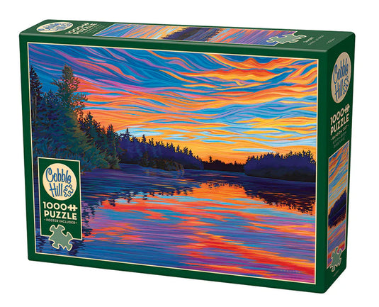 Sunset 1000 Piece Jigsaw Puzzle by Cobble Hill - 1