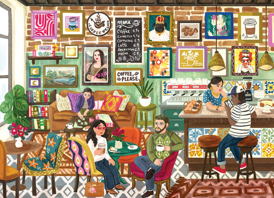 Coffee Please 1000 Piece Jigsaw Puzzle by Cobble Hill