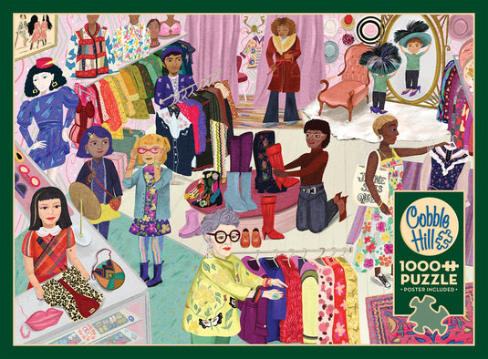 Vintage Shop 1000 Piece Jigsaw Puzzle by Cobble Hill