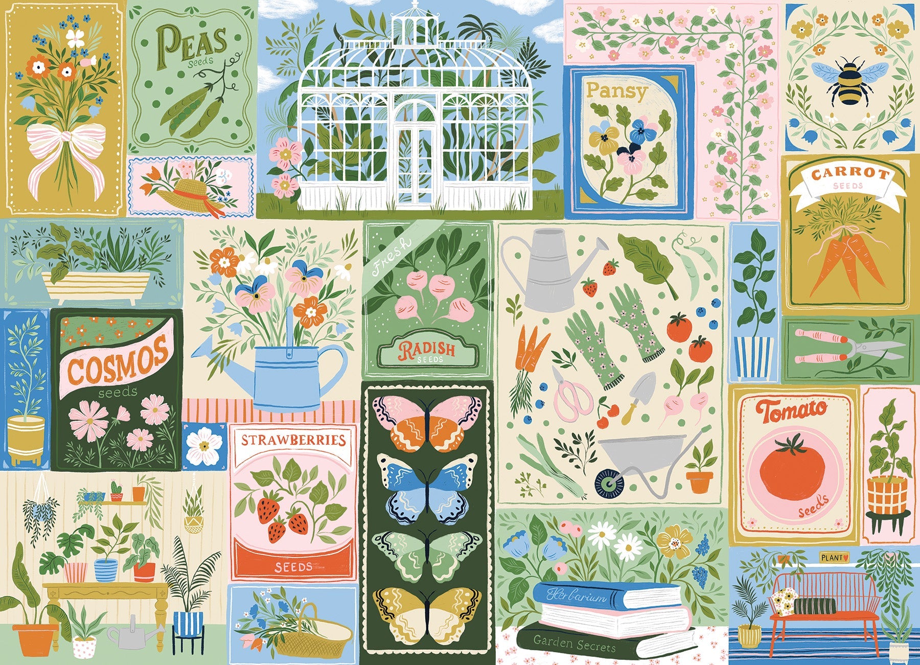 Planting Time 1000 Piece Jigsaw Puzzle by Cobble Hill