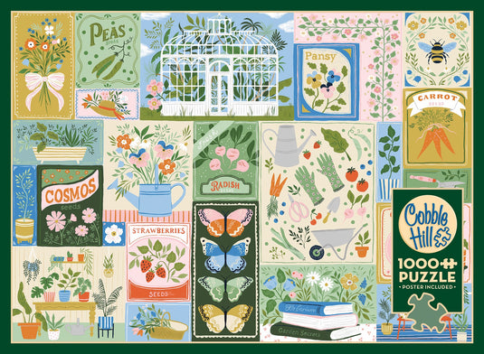 Planting Time 1000 Piece Jigsaw Puzzle by Cobble Hill