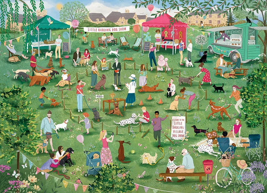 Little Barking Dog Show 1000 Piece Jigsaw Puzzle by Cobble Hill