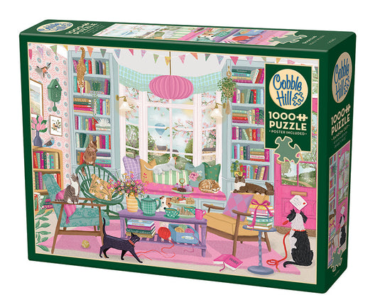 Bookclub 1000 Piece Jigsaw Puzzle by Cobble Hill