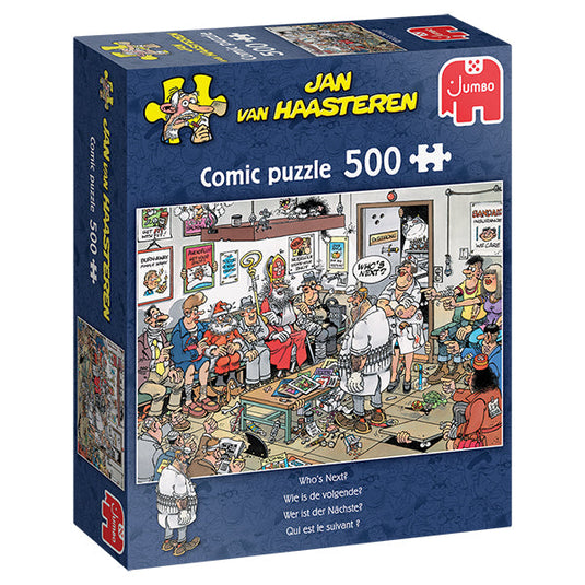 Who's Next? 500 Piece Jigsaw Puzzle by Jumbo