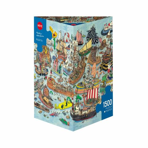 Regatta 1500 Piece Jigsaw Puzzle by Heye - 1