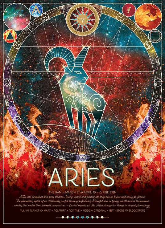 Aries 500 Piece Jigsaw Puzzle by Cobble Hill - 2