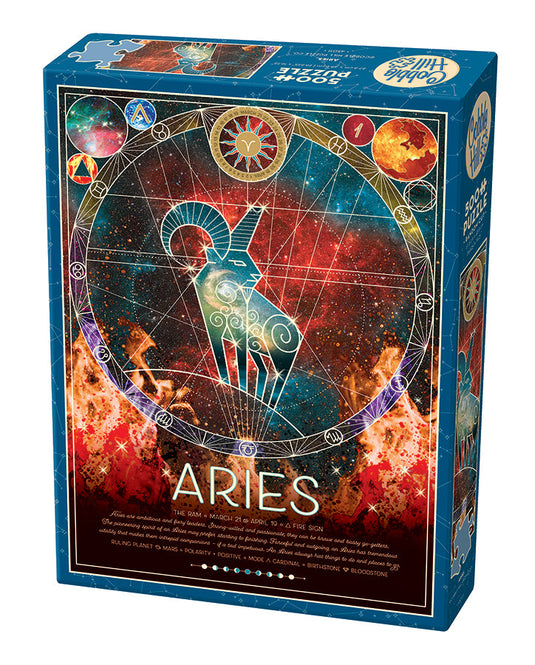 Aries 500 Piece Jigsaw Puzzle by Cobble Hill - 1