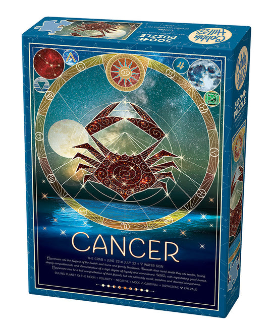 Cancer 500 Piece Jigsaw Puzzle by Cobble Hill - 1