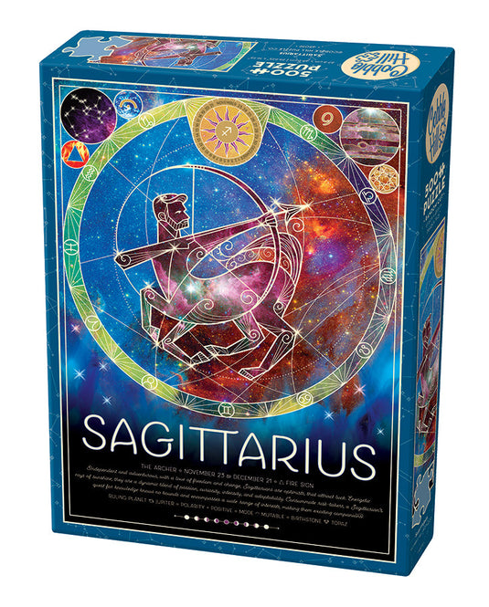 Sagittarius 500 Piece Jigsaw Puzzle by Cobble Hill - 1