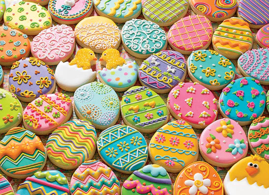 Easter Cookies 500 Piece Jigsaw Puzzle by Cobble Hill