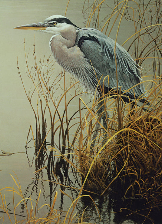 Great Blue Heron 500 Piece Jigsaw Puzzle by Cobble Hill - 2