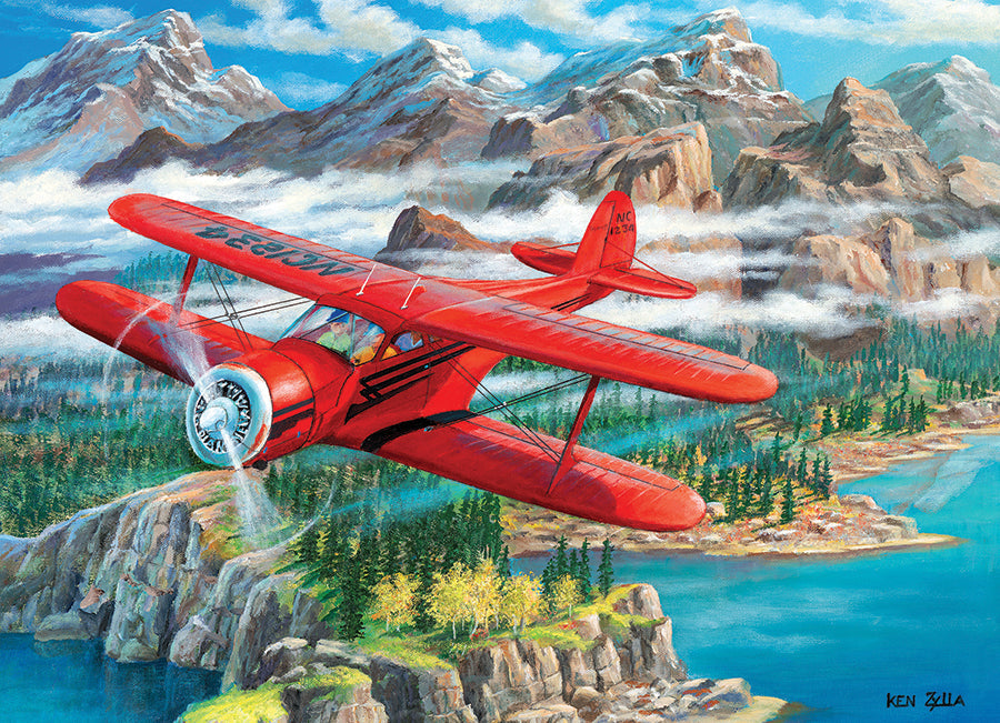 Beechcraft Staggerwing 500 Piece Jigsaw Puzzle by Cobble Hill