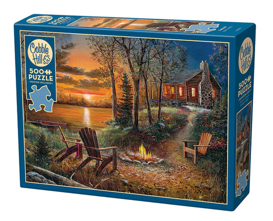 Fireside 500 Piece Jigsaw Puzzle by Cobble Hill