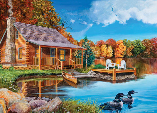 Loon Lake 500 Piece Jigsaw Puzzle by Cobble Hill