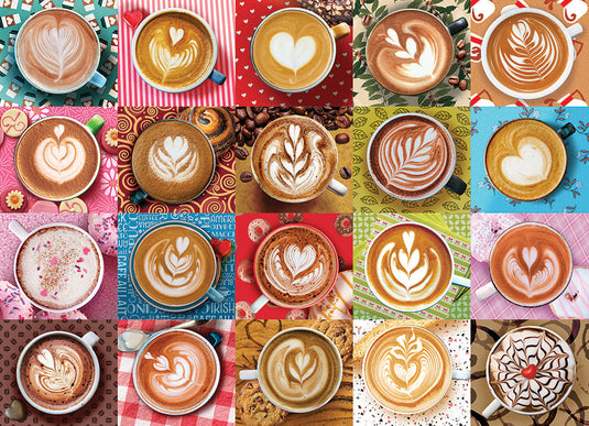 Love You A Latte 500 Piece Jigsaw Puzzle by Cobble Hill - 2