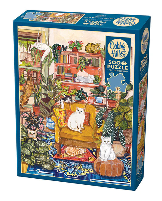 You Can Sit on the Floor 500 Piece Jigsaw Puzzle by Cobble Hill