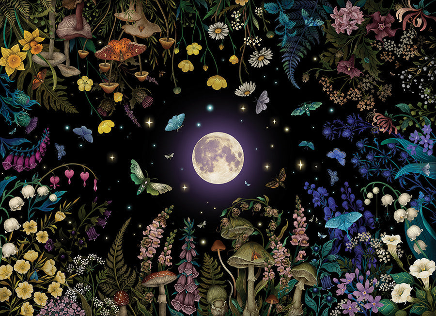 Night Garden 500 Piece Jigsaw Puzzle by Cobble Hill