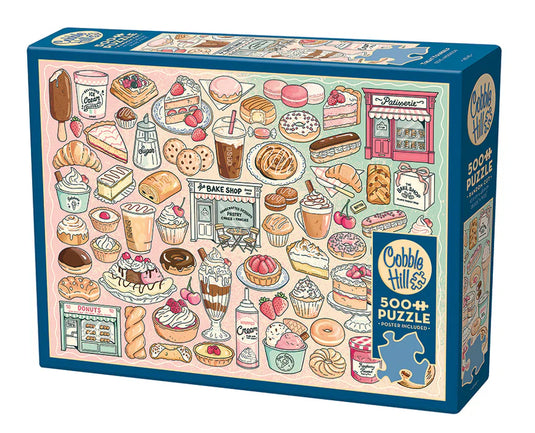 Treat Yourself 500 Piece Jigsaw Puzzle by Cobble Hill - 1