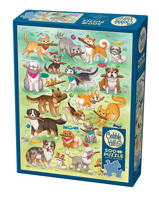 Fetch! 500 Piece Jigsaw Puzzle by Cobble Hill