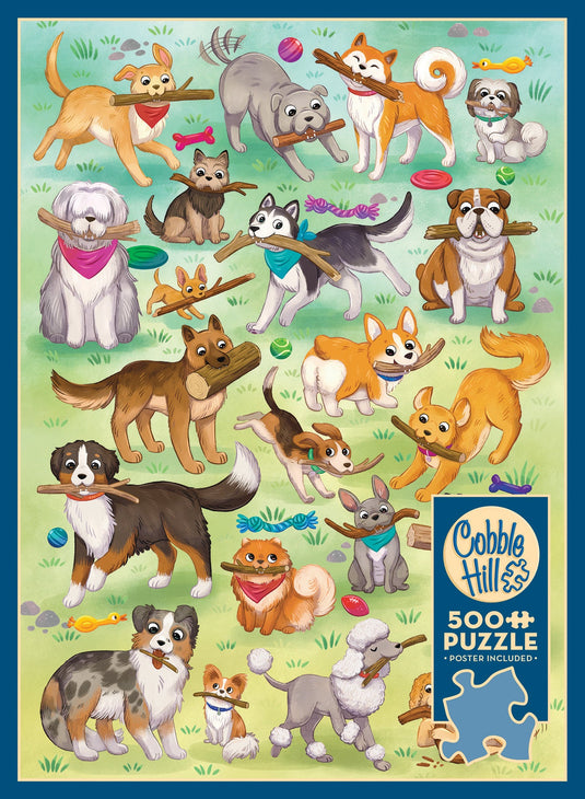 Fetch! 500 Piece Jigsaw Puzzle by Cobble Hill