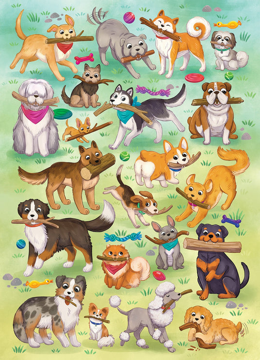 Fetch! 500 Piece Jigsaw Puzzle by Cobble Hill