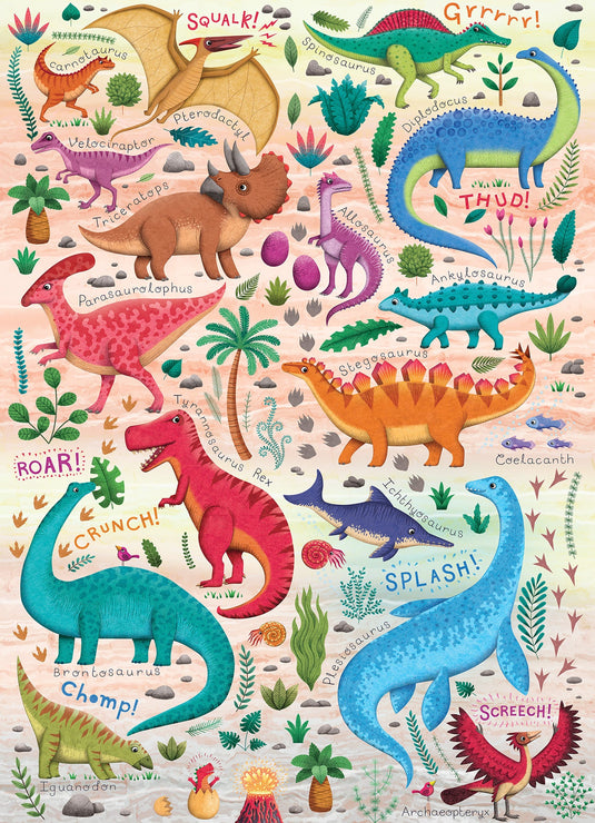 Rawr! 500 Piece Jigsaw Puzzle by Cobble Hill