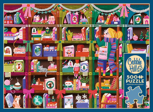 Holiday Browsing 500 Piece Jigsaw Puzzle by Cobble Hill