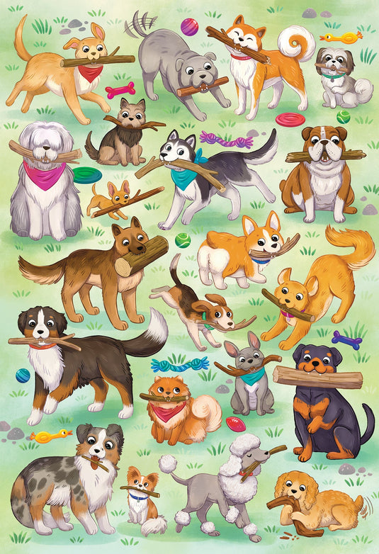 Fetch! 100 Piece Jigsaw Puzzle by Cobble Hill