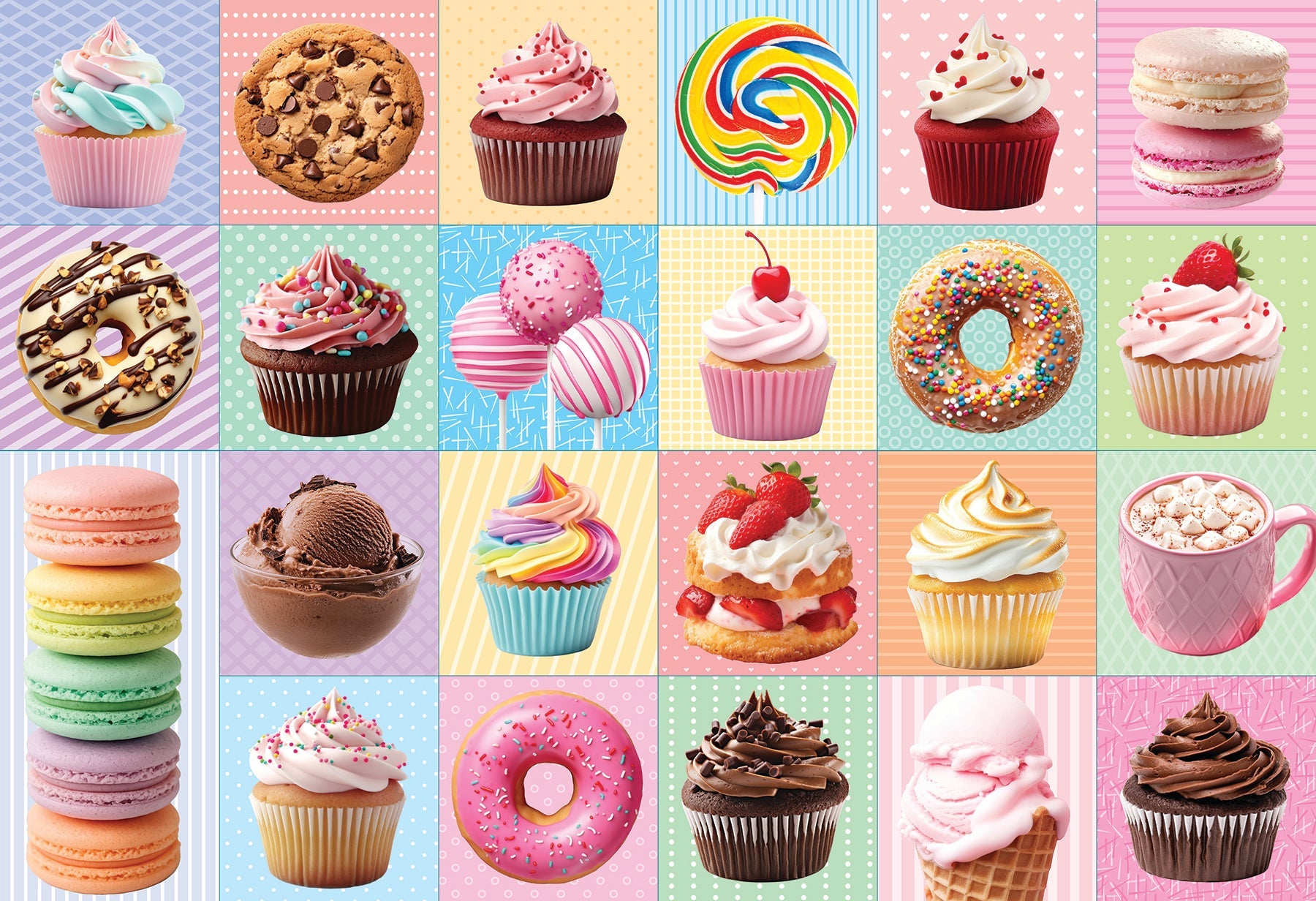 Yum Yums 100 Piece Jigsaw Puzzle by Cobble Hill