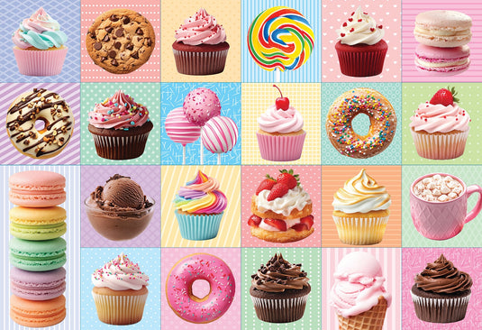 Yum Yums 100 Piece Jigsaw Puzzle by Cobble Hill