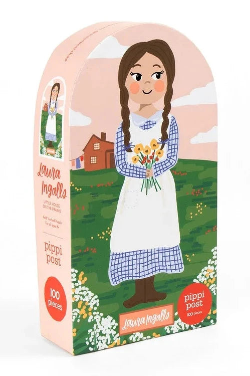 Little House on the Prairie Laura Ingalls - 100 Piece Jigsaw Puzzle by Pippi Post