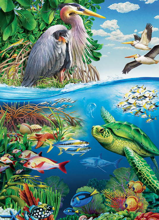 Earth Day 350 (Family) Piece Jigsaw Puzzle by Cobble Hill - 2