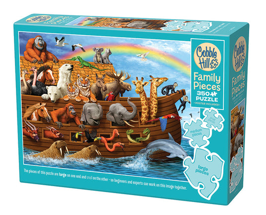 Voyage of the Ark 350 (Family) Piece Jigsaw Puzzle by Cobble Hill - 1