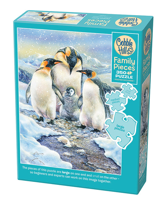 Penguin Family 350 (Family) Piece Jigsaw Puzzle by Cobble Hill - 1