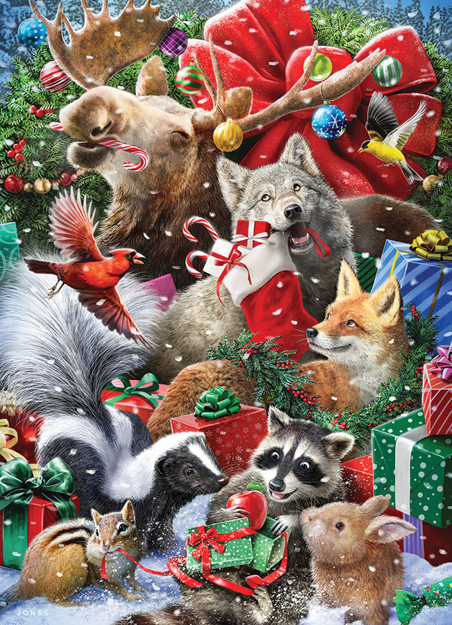 Festive Friends 350 (Family) Piece Jigsaw Puzzle by Cobble Hill