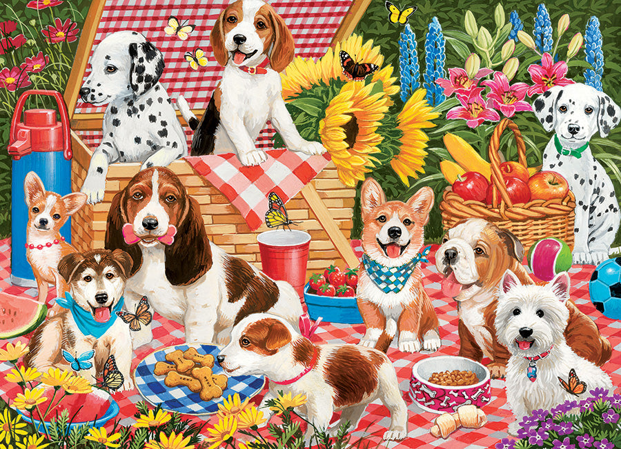 Picnic Party 350 (Family) Piece Jigsaw Puzzle by Cobble Hill