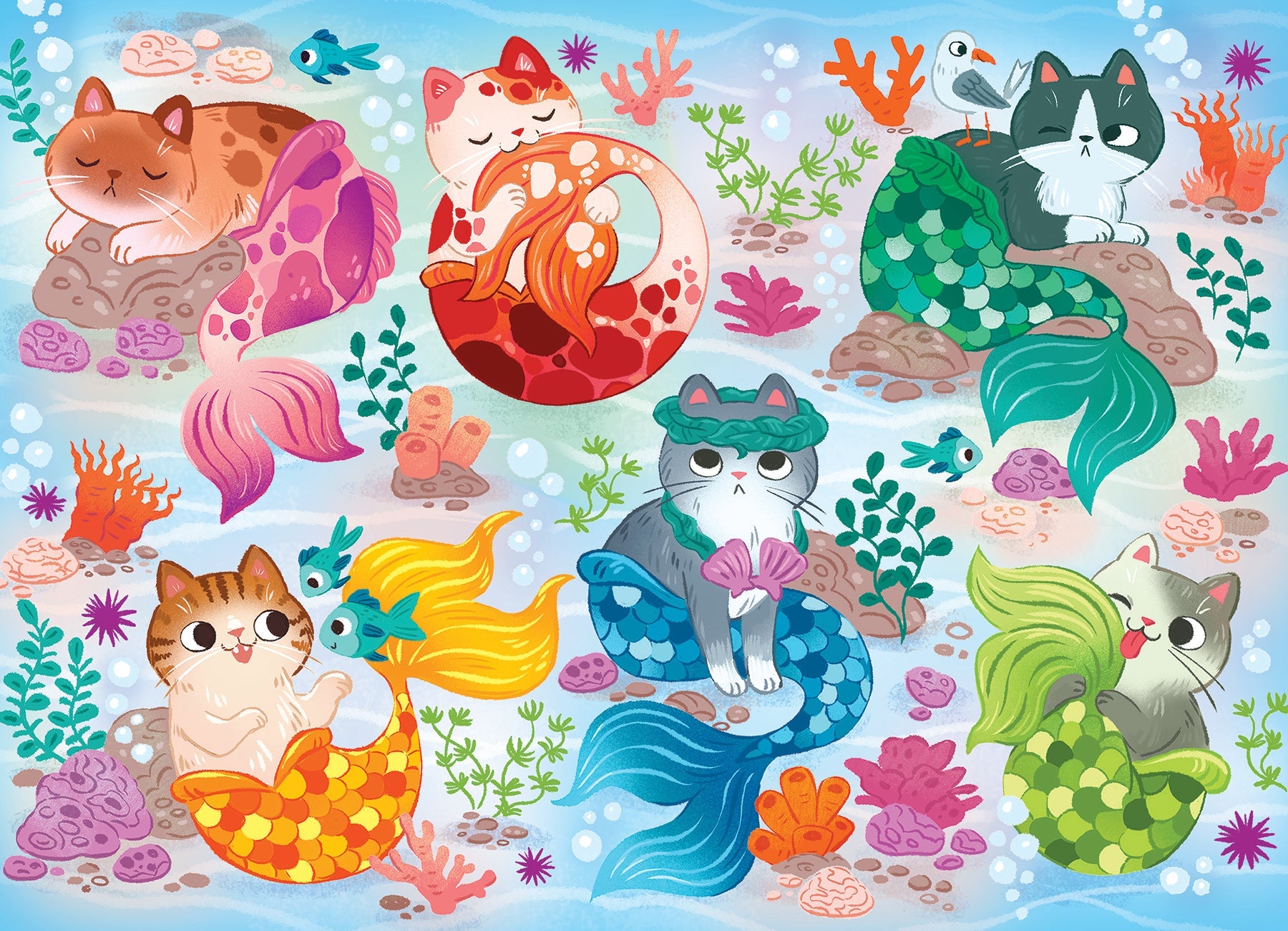 Mercats (Family) 350 Piece Jigsaw Puzzle by Cobble Hill