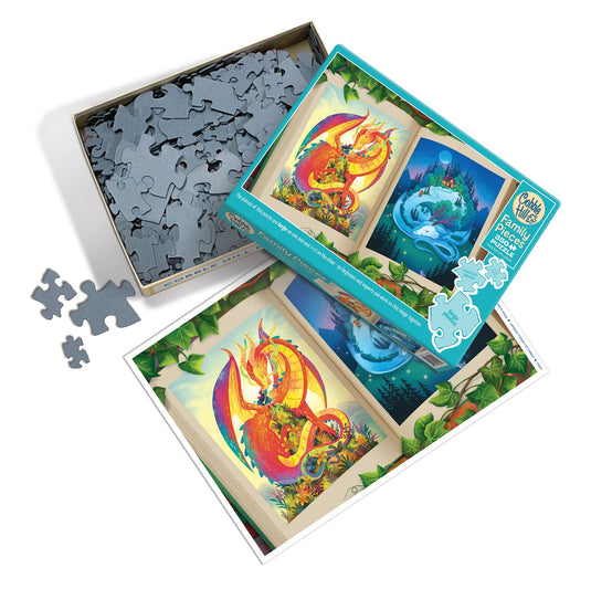 Night & Day 350 Piece Jigsaw Puzzle by Cobble Hill