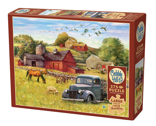 Summer Afternoon on the Farm 275 (Easy Handling) Piece Jigsaw Puzzle by Cobble Hill - 1