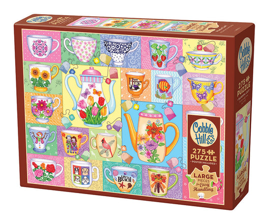 Which Cup? 275 (Easy Handling) Piece Jigsaw Puzzle by Cobble Hill - 1