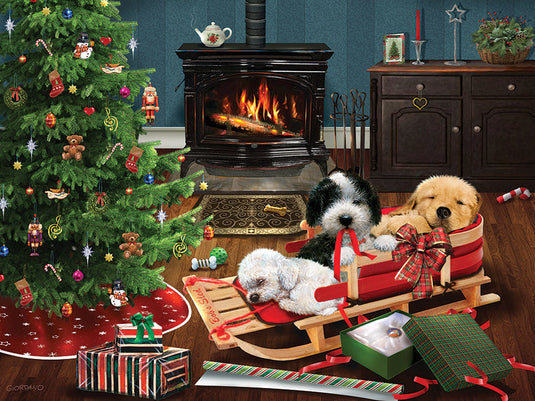The Best Christmas Gift 275 Piece Jigsaw Puzzle by Cobble Hill - 2