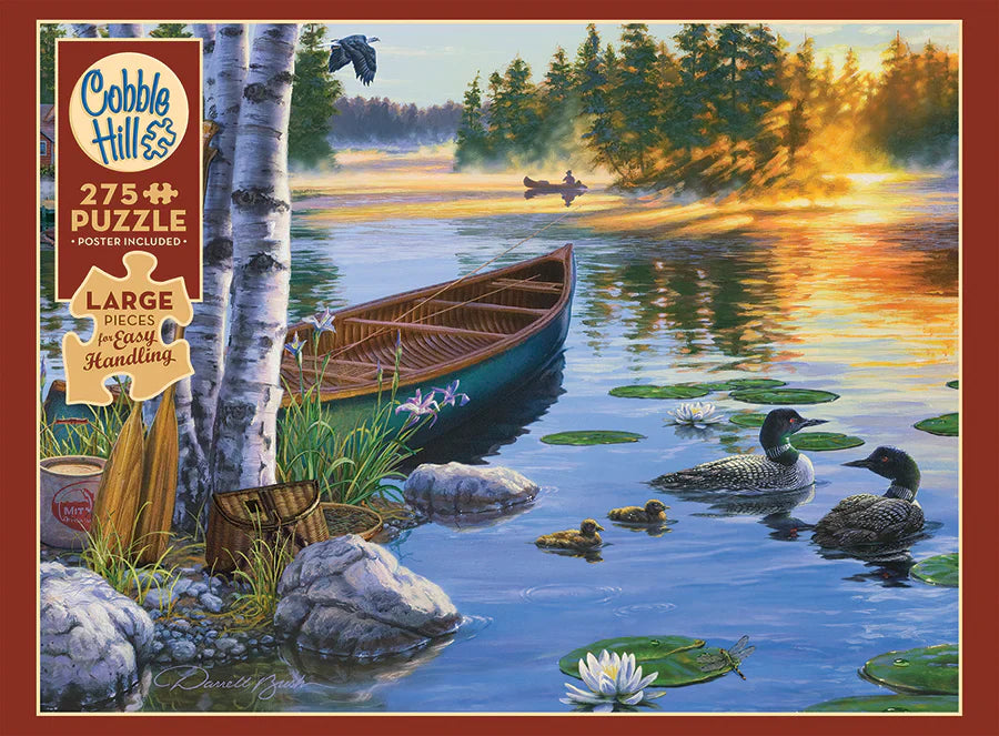 Morning on the Lake 275 Piece Jigsaw Puzzle by Cobble Hill