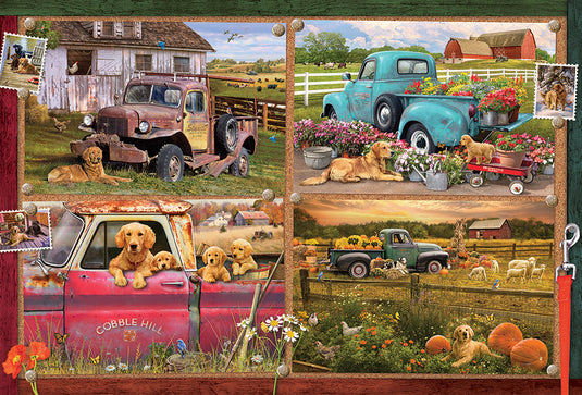 It's a Dog's Life 2000 Piece Jigsaw Puzzle by Cobble Hill - 2