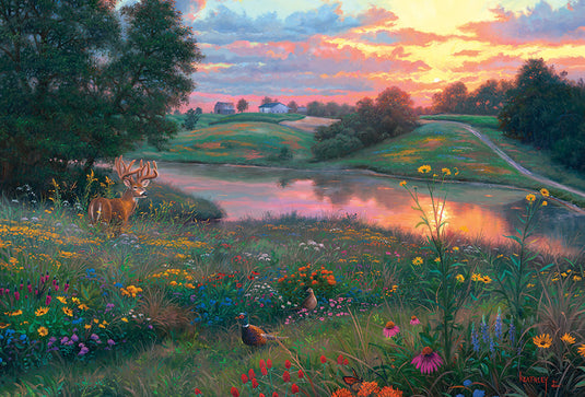 The Gloaming 2000 Piece Jigsaw Puzzle by Cobble Hill - 2