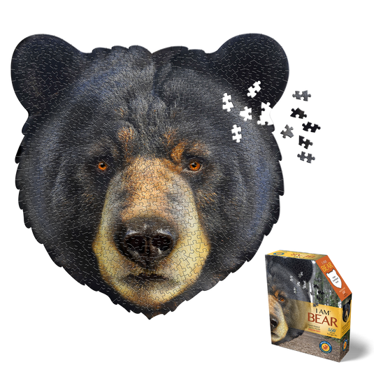 I Am Bear 550 Piece Puzzle by Madd Capp Main Puzzle