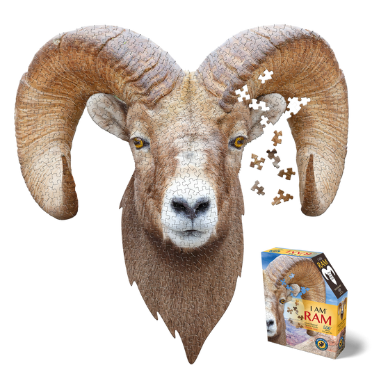 I Am Ram 550 Piece Puzzle by Madd Capp Main Puzzle