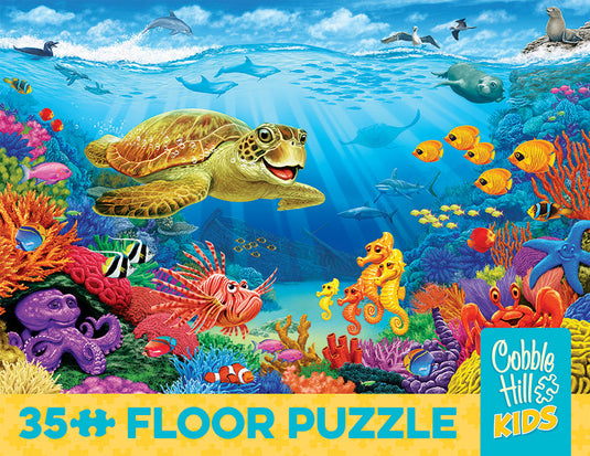 Ocean Reef 35 Piece Jigsaw Puzzle by Cobble Hill