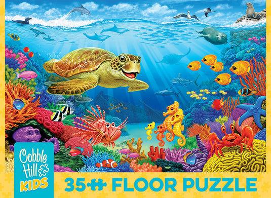 Ocean Reef 35 Piece Jigsaw Puzzle by Cobble Hill
