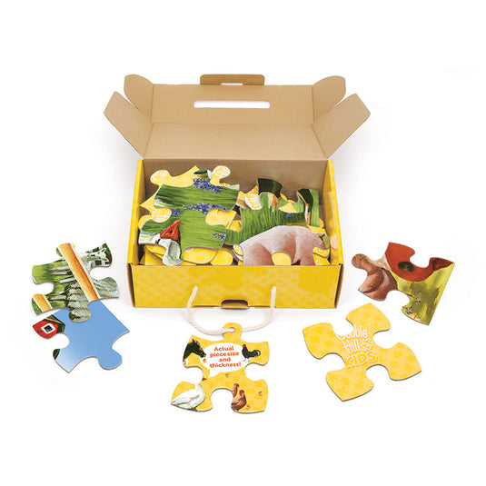 Welcome to the Farm 35 Piece Jigsaw Puzzle by Cobble Hill